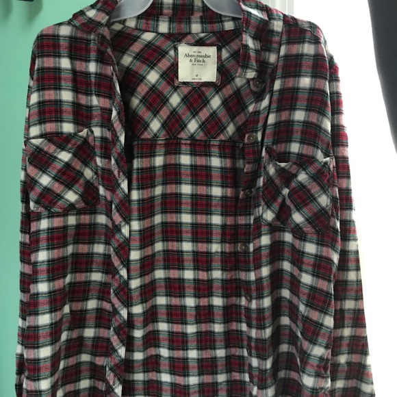 Abercrombie & Fitch Tops - Christmas flannel